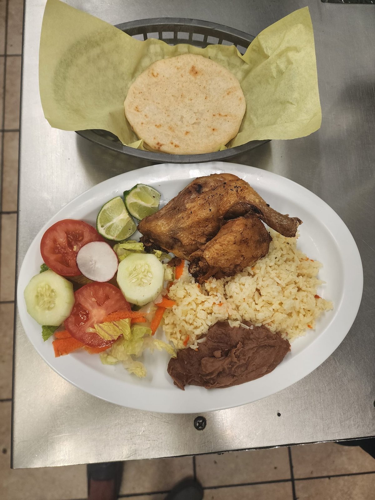 Plato de pollo